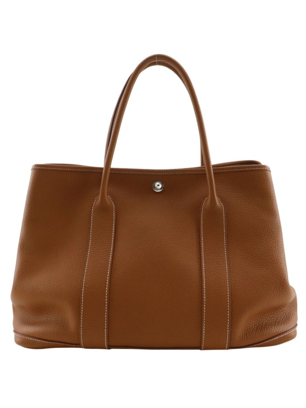 Hermes Garden Party 36 PM Negonda Gold Brown Tote